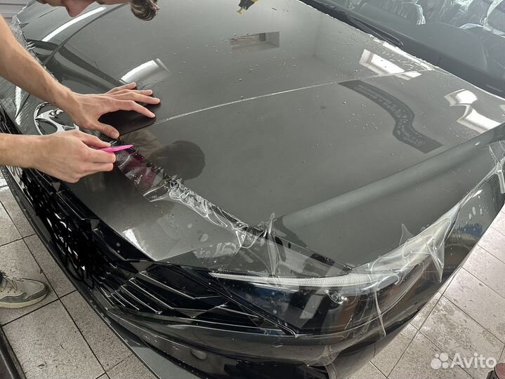 Бронирование автомобили пленкой
