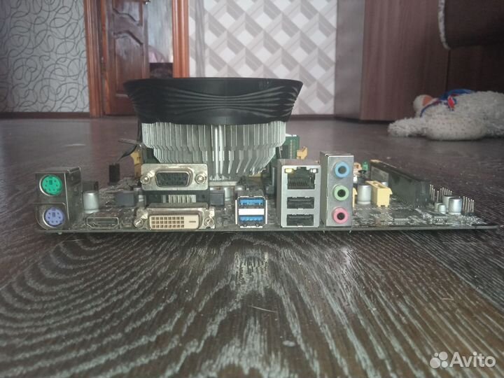 Комплект процессор, мат. плата, озу, кулер