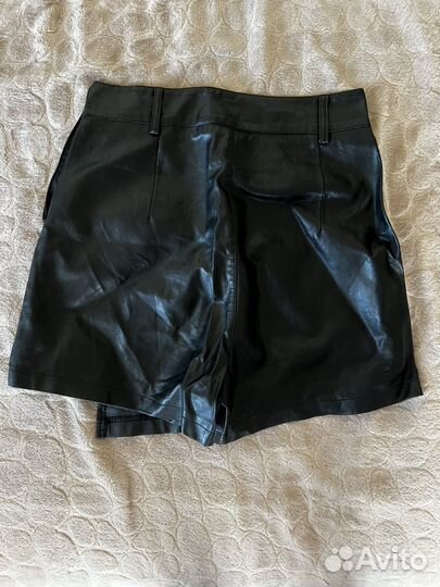 Юбка шорты экокожа