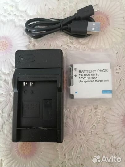 Аккумулятор для фотокамеры и зарядное устройство