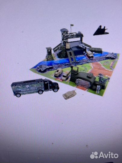Игровой набор Urban Units «Военная база«. Игрушки