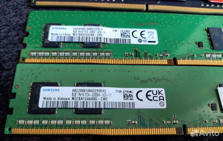 Оперативная память DDR4 4/8/16GB