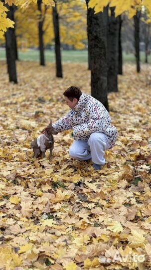 Пуховик на пуху oversaize