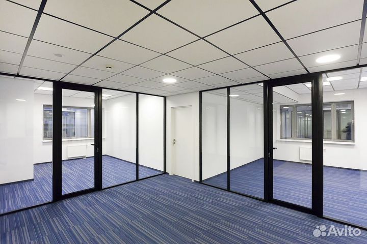 Офисные перегородки из стекла