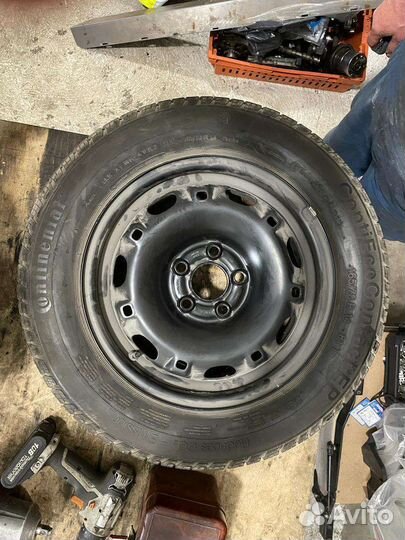 Запасное колесо шкода фабия фольксваген
