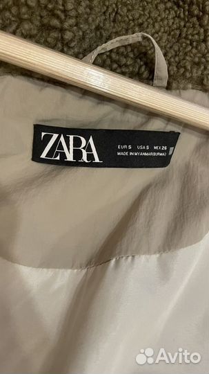 Куртка бомбер zara женская