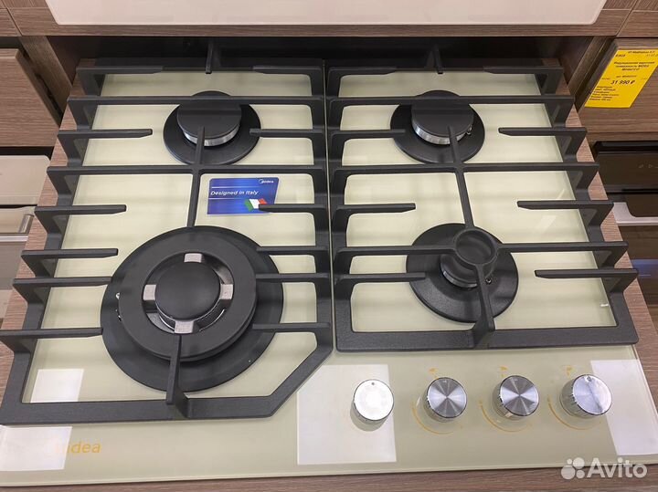 Варочная поверхность газ. Midea MG645TGI