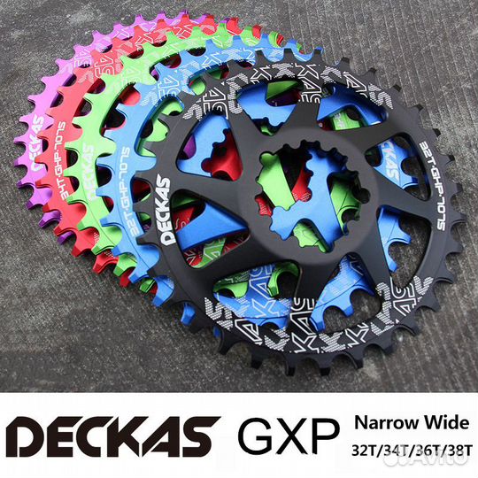 Direct GXP Звезда Narrow Wide deckas круглая черна