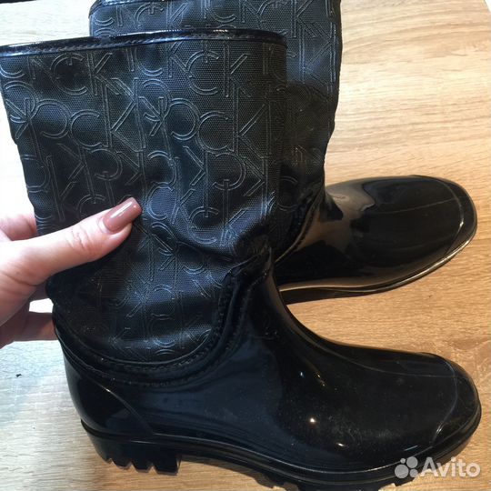 Резиновые сапоги calvin klein