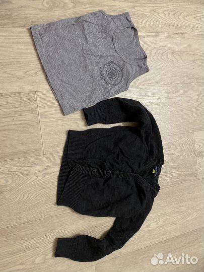 Вещи пакетом на мальчика 74, 80, 86