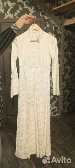 Свадебное платье для никах 44 -42