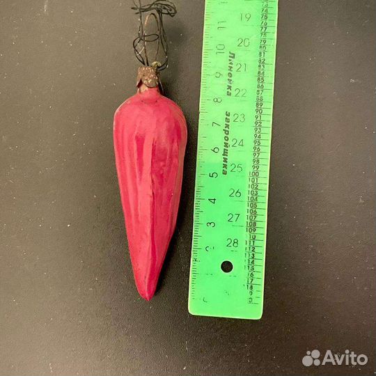 Елочные игрушки Перчик и Красная Сосулька.ссср