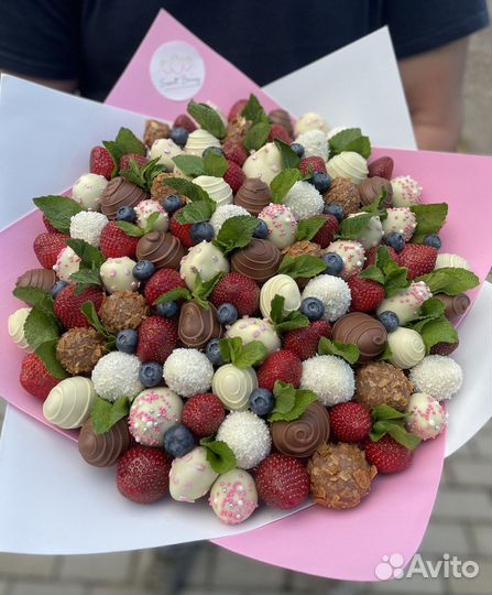 Клубника в шоколаде/ Сладкий набор