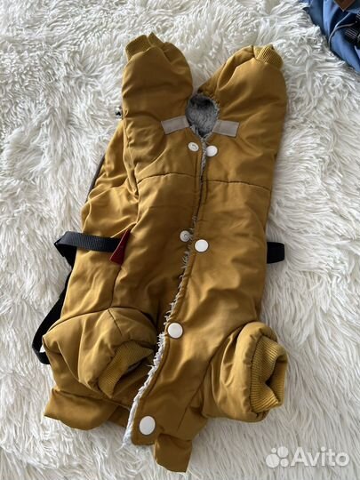 Костюмы зимние для собак