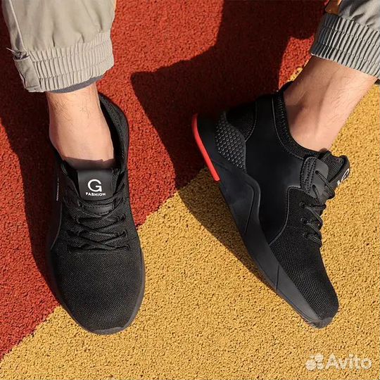 Рабочие кроссовки с железным носом