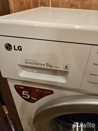 Стиральная машина бу lg 5 кг