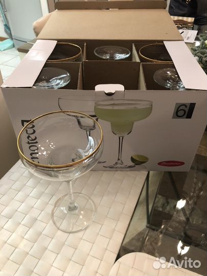 Набор из 12ти новых бокалов