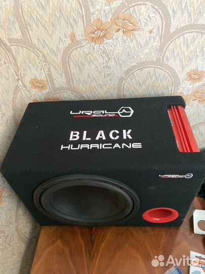 Урал ас-У12А черный Активный сабвуфер