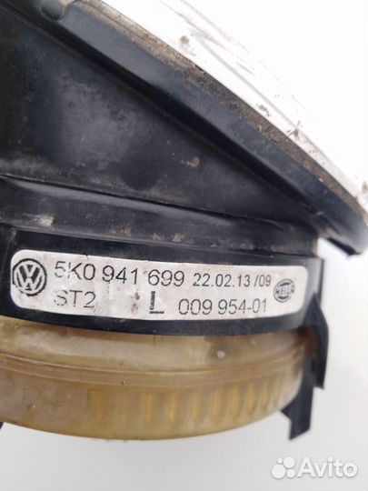 Противотуманная фара левая для Volkswagen Tiguan