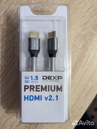 Hdmi кабель v.2.1 Dexp premium