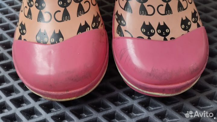 Резиновые сапоги 26 утеплённые