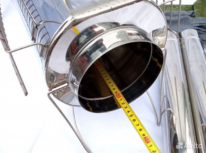 Печь походная Кабанчик на 15 л. с решетками