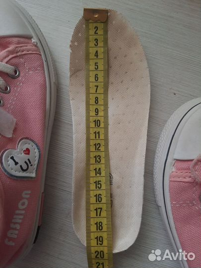Кеды для девочки 32 размер