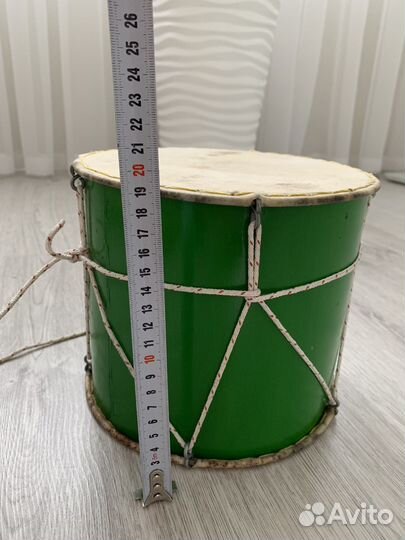 Барабан из кожи