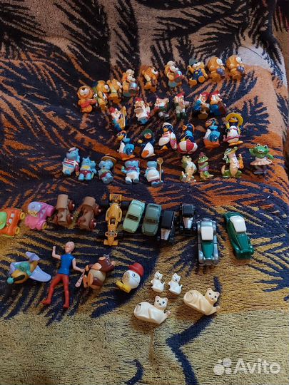 Игрушки из киндер сюрприза 90х годов
