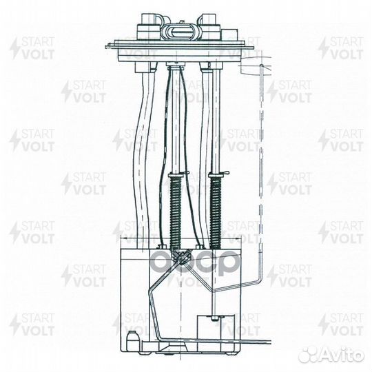 Модуль топливозаборника для а/м газ ГАЗель Бизн