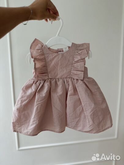 Платье для девочки hm 68 74