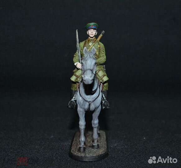 Оловянный солдатик 54 гмм.Красноармеец-кавалерист