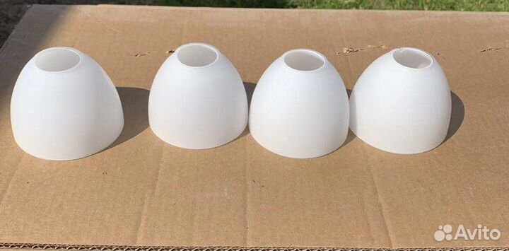 Стеклянный плафон для светильков и люстр