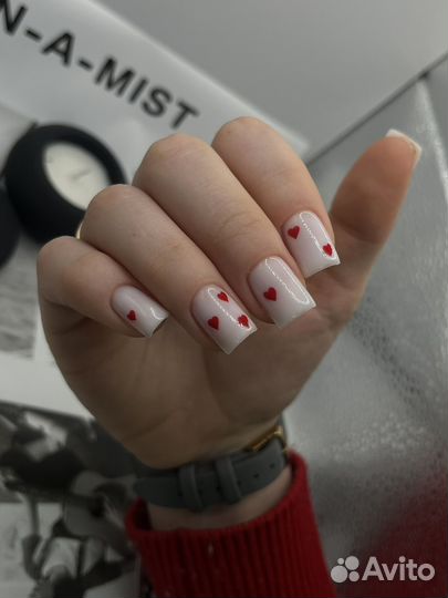 Маникюр с покрытием гель лак педикюр
