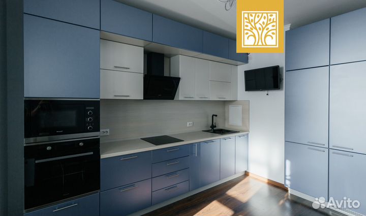 Прямая кухня «Авиона» + духовка в подарок