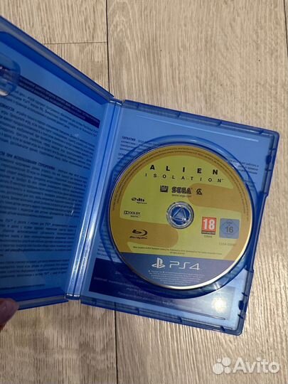 Игра для ps4 sony playstation4 Alien Isolation