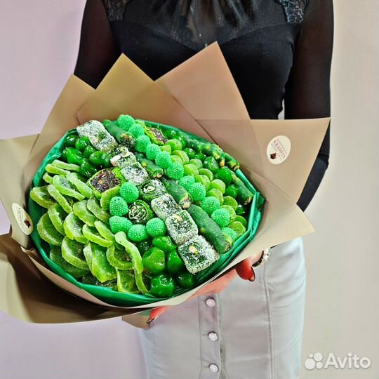 Букет из сухофруктов / съедобные букеты