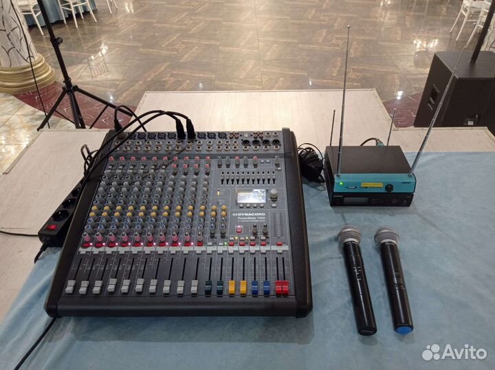 Аренда звукового оборудования Динакорд