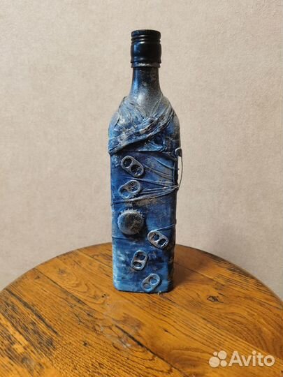 Бутылка декоративная