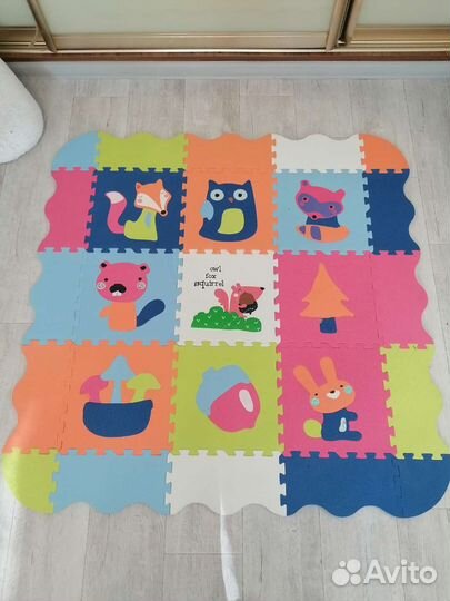 Детский коврик пазл