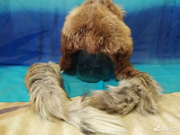 Шапка натуральная, лиса