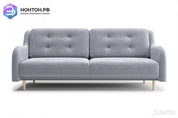 Диван книжка Глосс серый