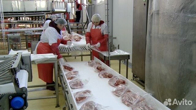 Вахта фасовщицей курицы с питанием