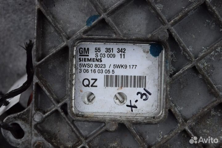 Блок управления двигателем Opel Signum 55351342,5W
