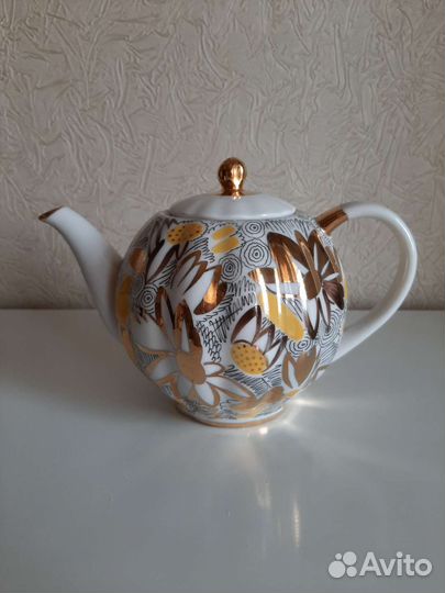 Чайник заварочный фарфоровый СССР