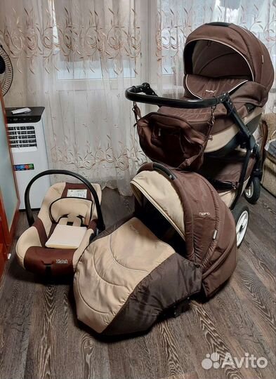 Коляска Riko Nano 3 в 1