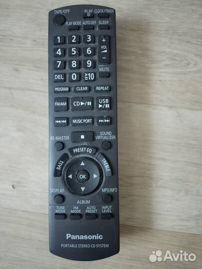 Музыкальный центр panasonic sa-ak17