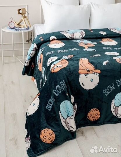 Плед плюшевый 150* 200