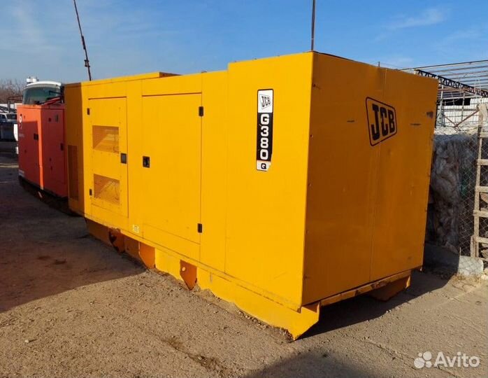 Дизель генератор 300 квт JCB G380Q с наработкой