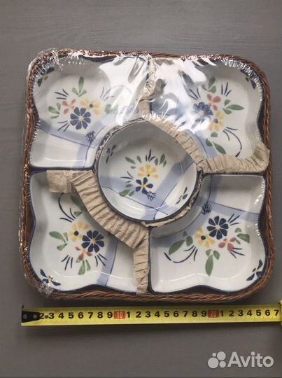 Набор для выпечки и сервировки стола, фарфор, новы